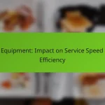 Bar Equipment: Impact on Service Speed and Efficiency