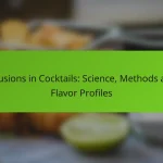 Infusions in Cocktails: Science, Methods and Flavor Profiles